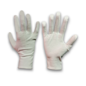 Guante Tejido de Algodón Blanco Corto Ipro®