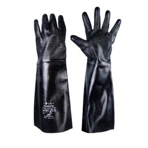 Guante de Neopreno-Negro Ipro® -18 pulgadas  Acabado Rugoso