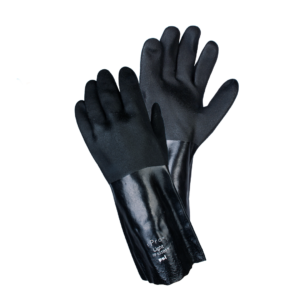 Guante de PVC Negro Simple de 14